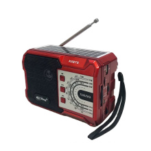 PUXING K5BTS FM AM SW 3 Band With Solar Rechargeable Radio With USB SD TF Mp3 Player